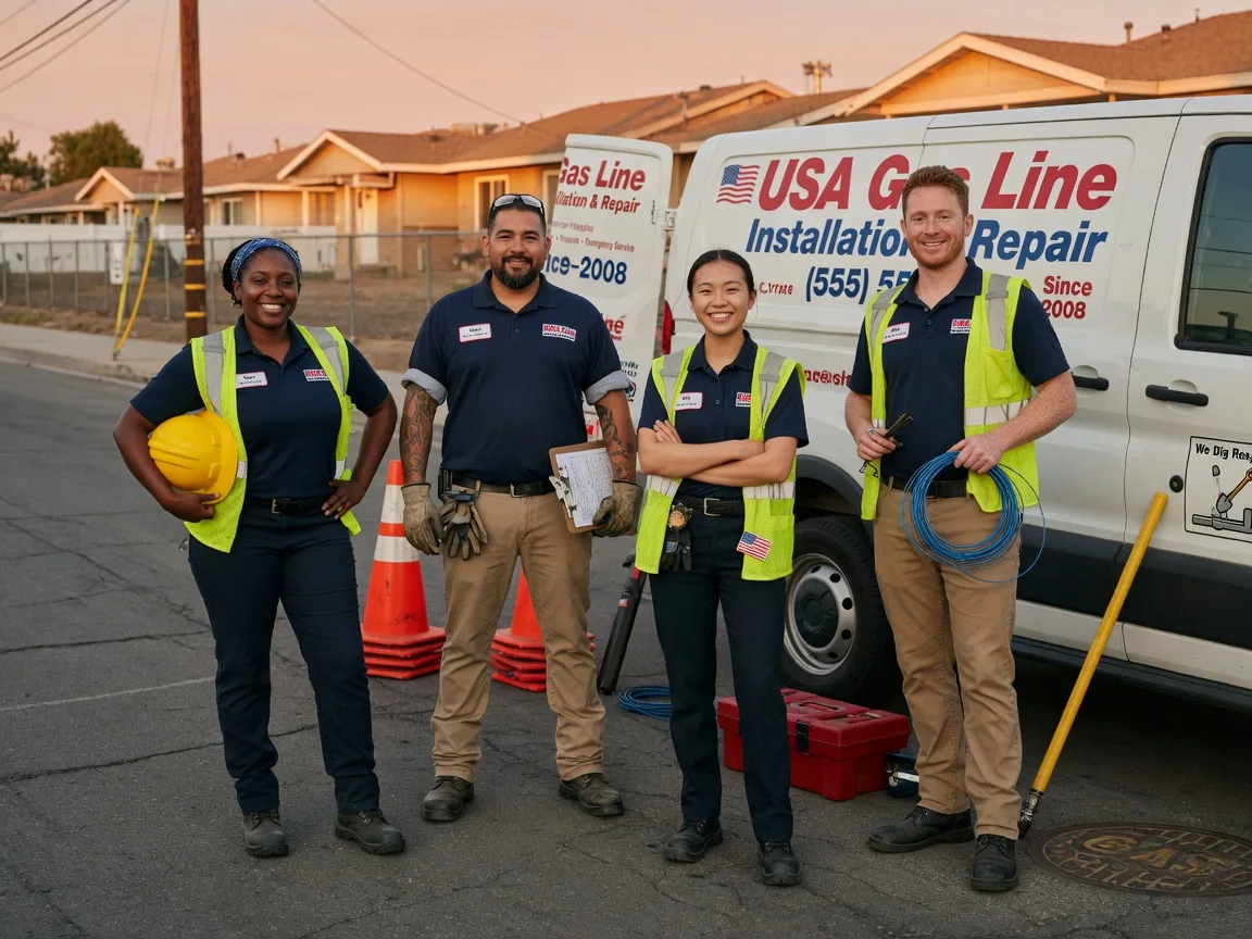 Gas Line Installation company in Camp Hill, AL